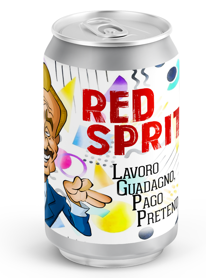La Milano Da Bere - Cocktail in lattina - Red Spritz